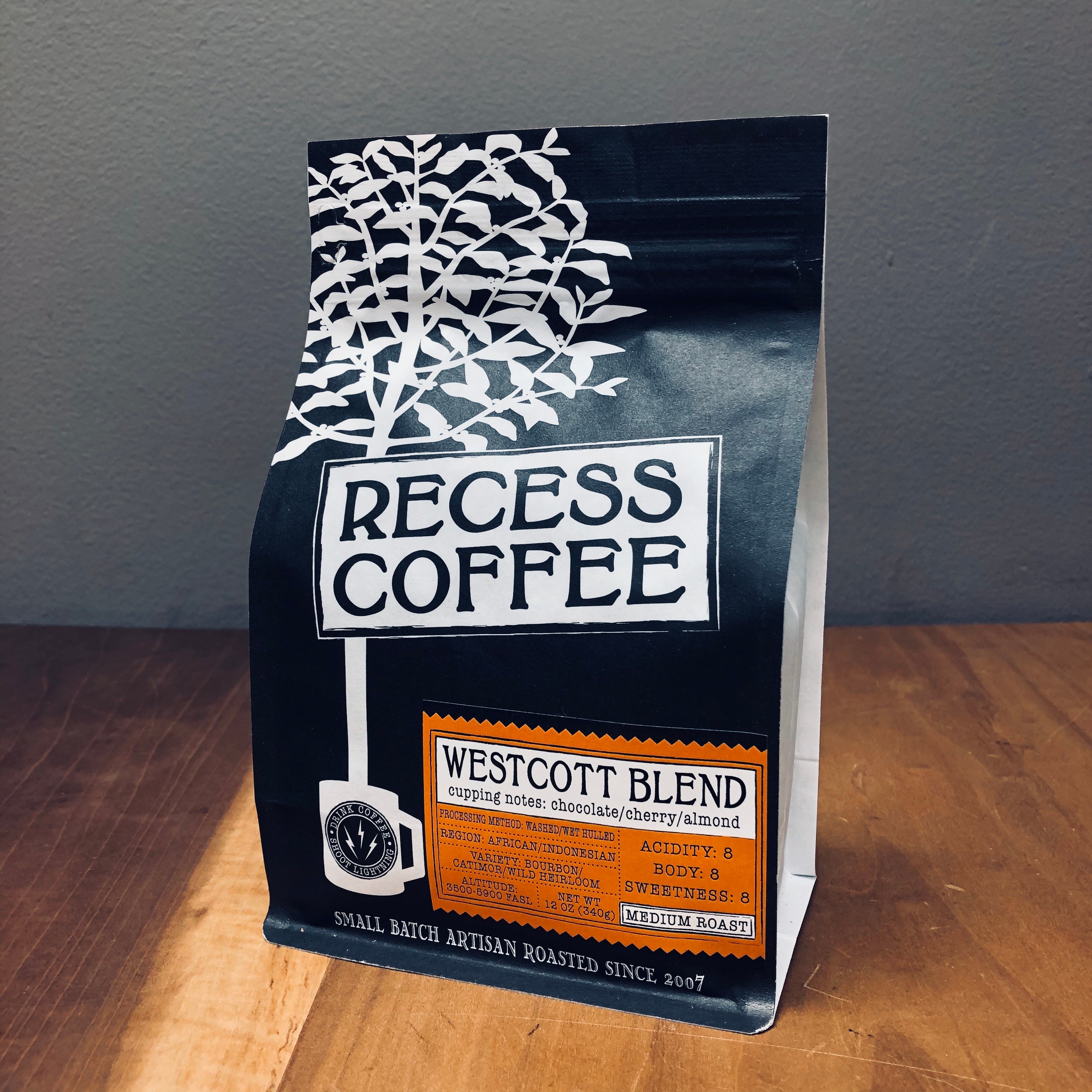 Westcott Blend | Westcott Coffee Company LLC DBA Recess